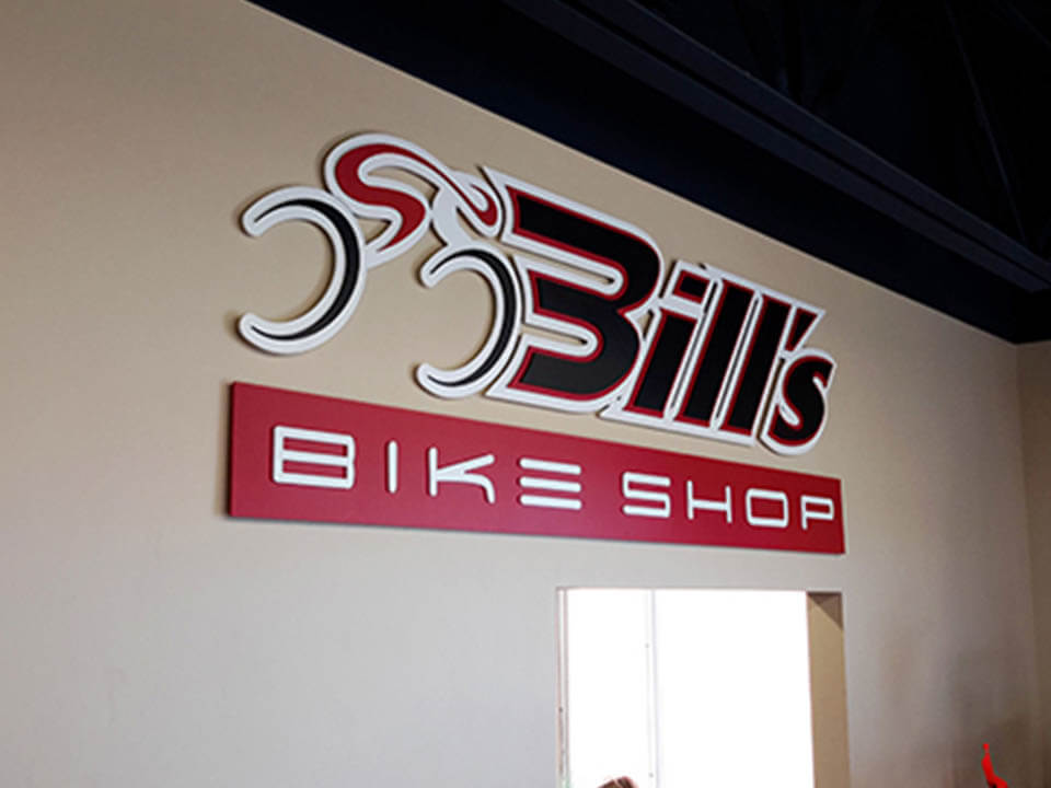 Bill’s Bike Shop sign